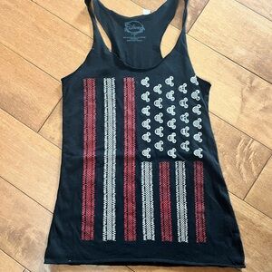 Disney Women's American Flag Tank Top